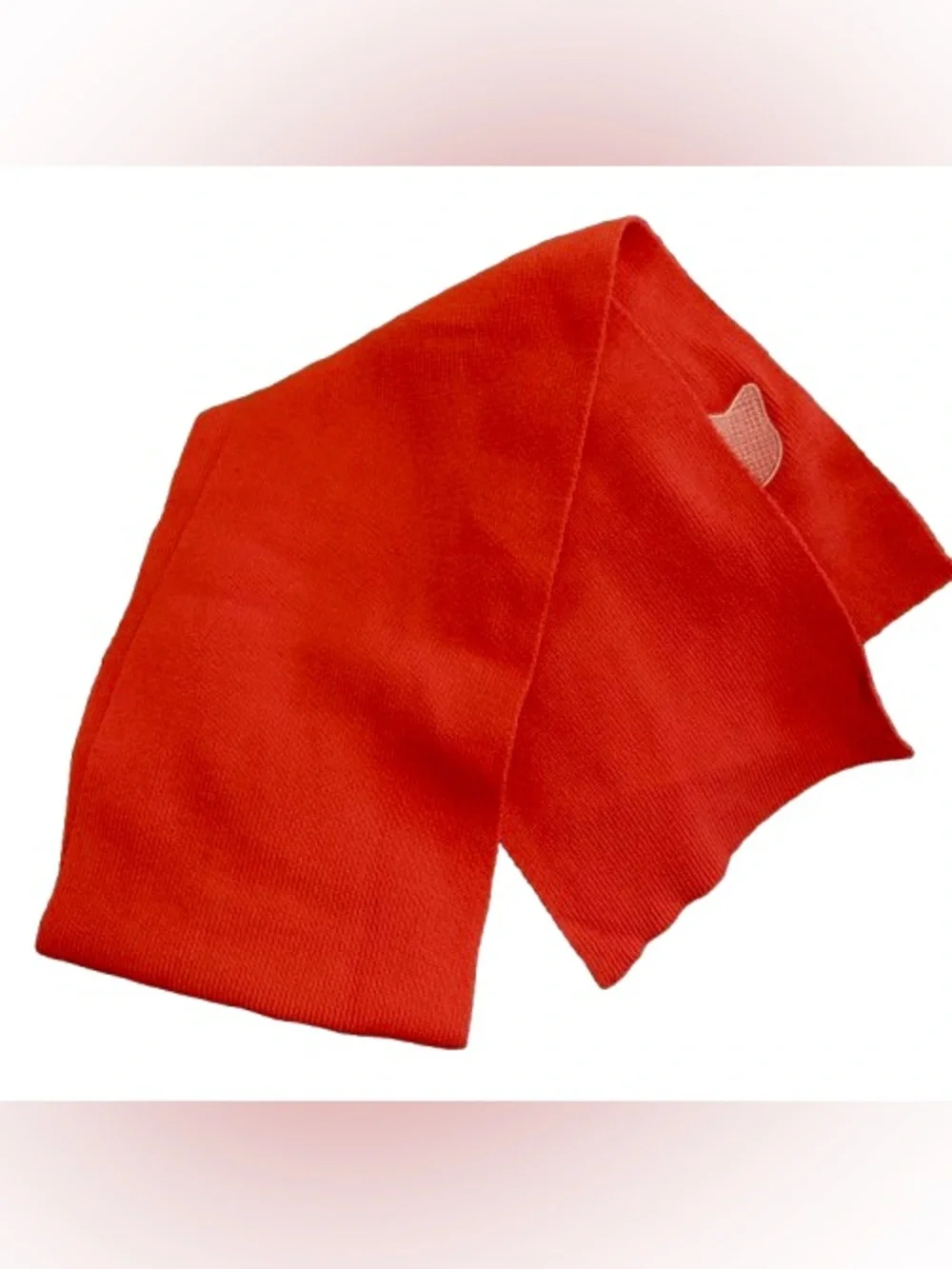 Karl Lagerfeld Paris Sequin Cat Accent Scarf (Red) EUC